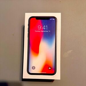 iPhone X Box (box only)